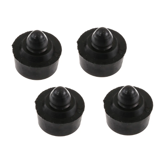 Set: 4x Gummipuffer (Gummipilz) für Sitzbank - Simson S50, S51, S70 Set: 4x Gummipuffer (Gummipilz) für Sitzbank - Simson S50, S51, S70