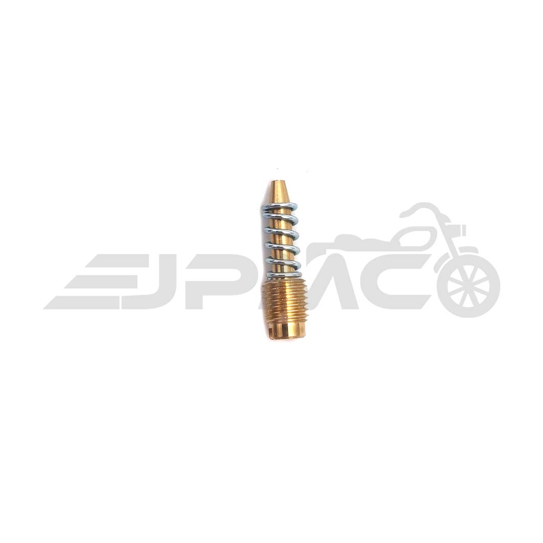 Mikuni VM20-Vergaser Leerlaufluftschraube /Leerlaufschraube mit Feder ("Umluftschraube /Gemischschraube") Mikuni VM20-Vergaser Leerlaufluftschraube /Leerlaufschraube mit Feder ("Umluftschraube /Gemischschraube")