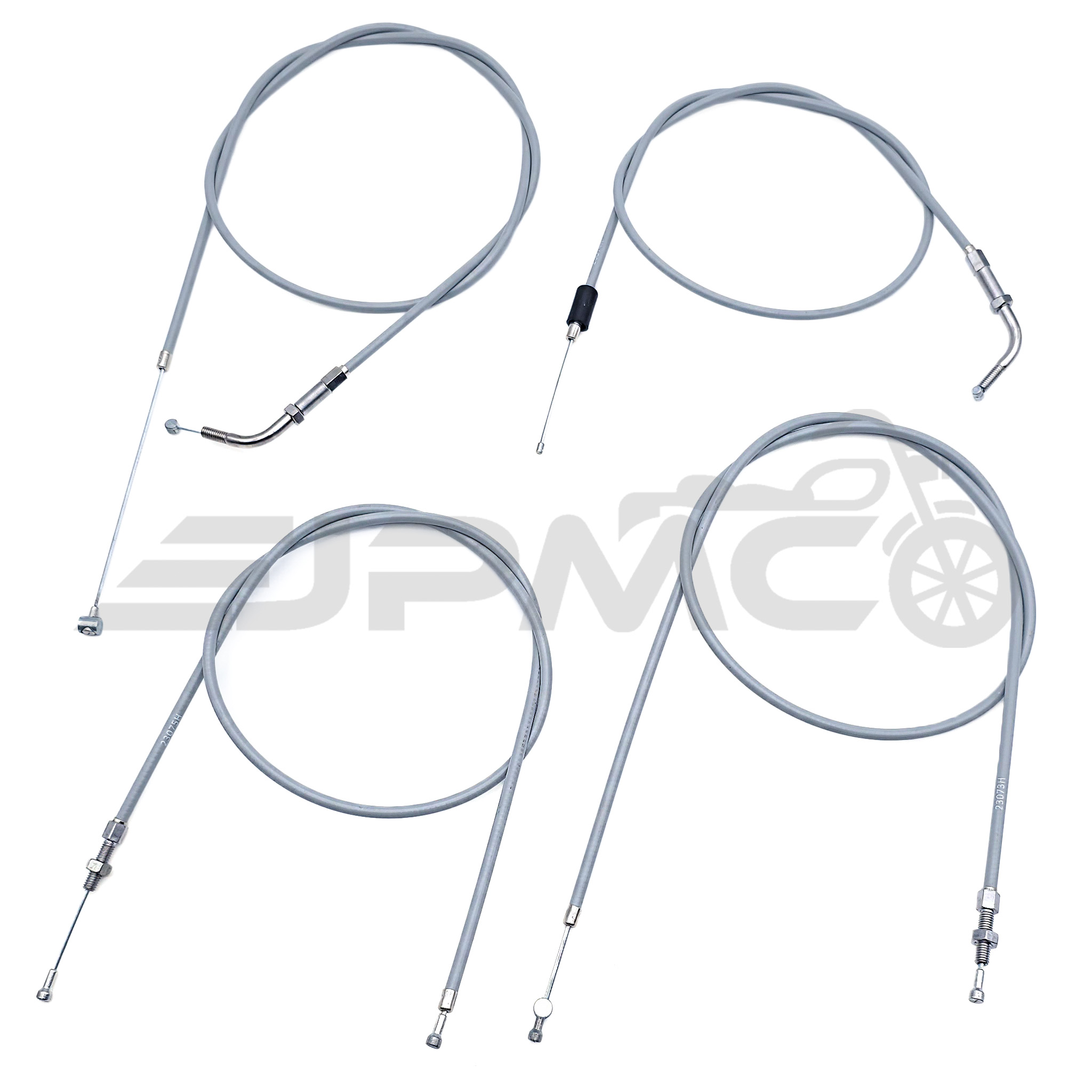 Bowdenzug-Set in Grau - Simson SR2, SR2E (bis Fahrzg. 833189)