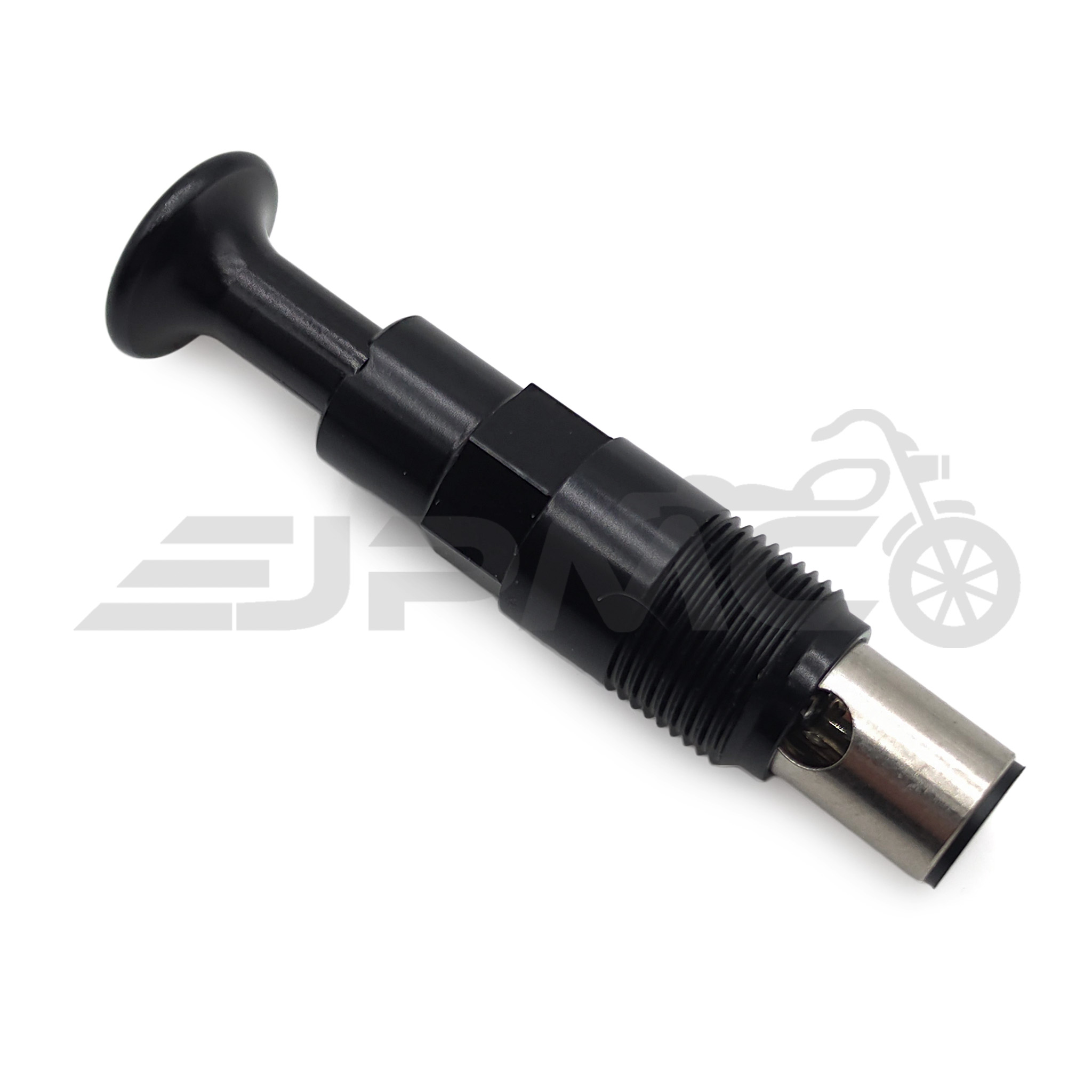 Starterkolben Tuning mit Arretierung, schwarz eloxiert für Simson Vergaser 16N1, 16N3, 19N1, 20N1 & 21N1