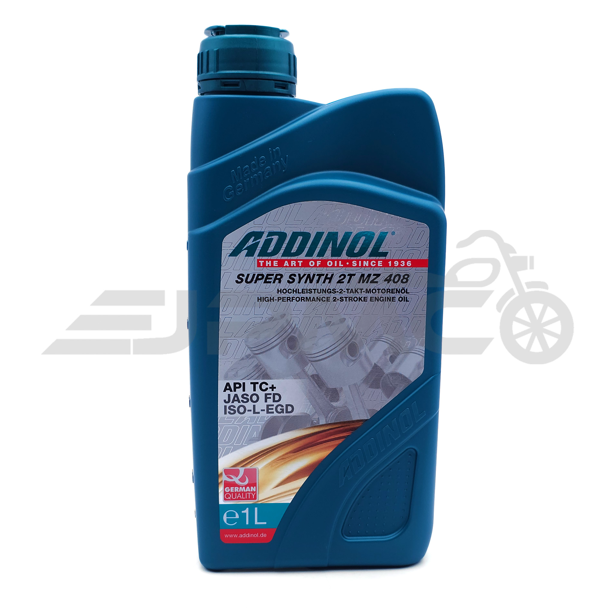 ADDINOL MZ408 SUPER SYNTH, 2-Takt-Motorenöl, vollsynthetisch - 1l ADDINOL MZ408 SUPER SYNTH, 2-Takt-Motorenöl, vollsynthetisch - 1l
