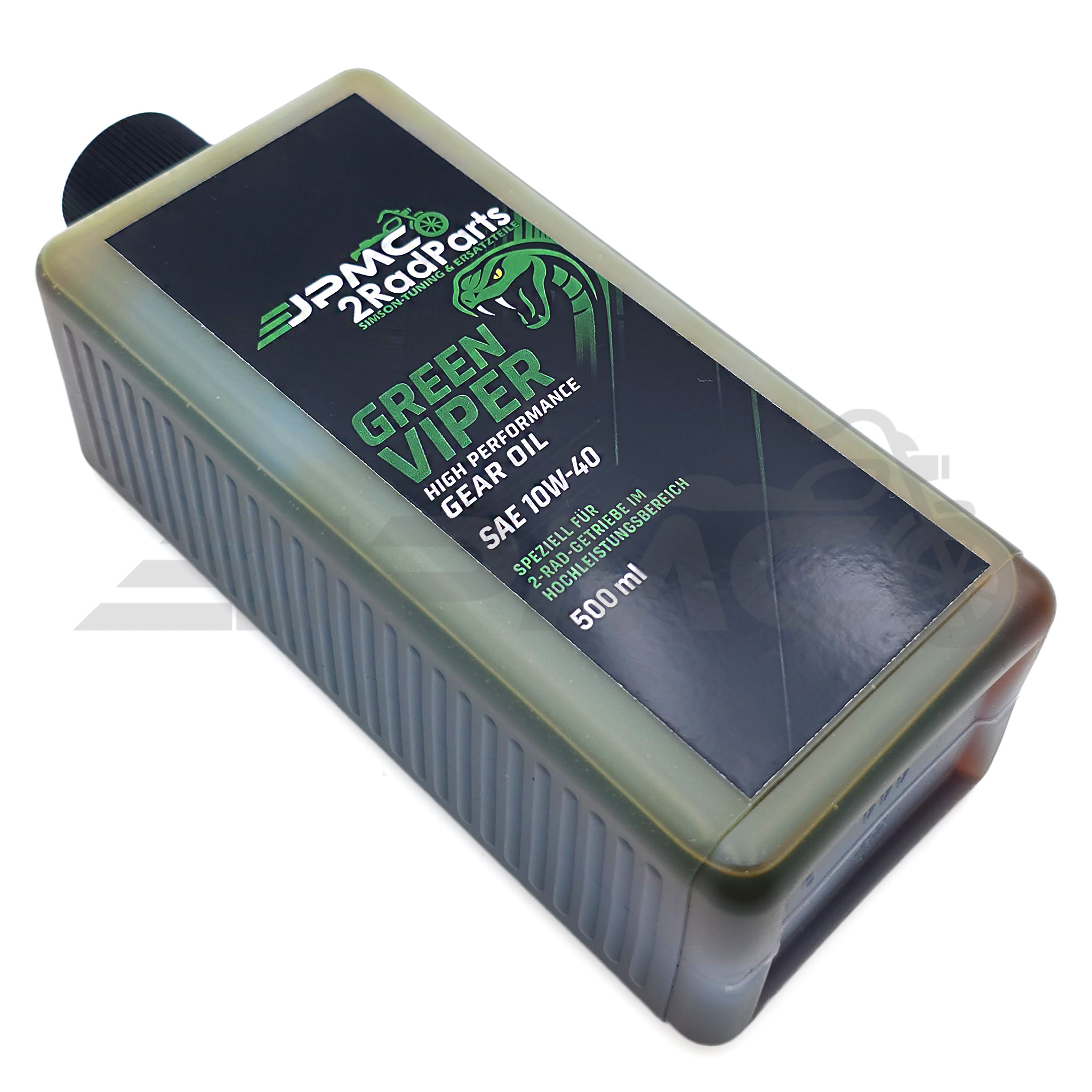 Green Viper Getriebeöl 10W-40 | Hochleistungsöl für 2-Takt Getriebe – 500ml | Grün Green Viper Getriebeöl 10W-40 | Hochleistungsöl für 2-Takt Getriebe – 500ml | Grün