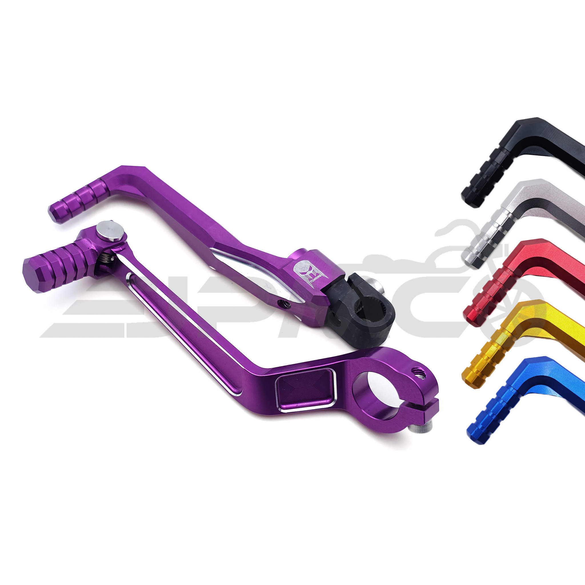 CNC Kickstarter & CNC Schalthebel Set von PZ-Tuning f. Simson – GEN2