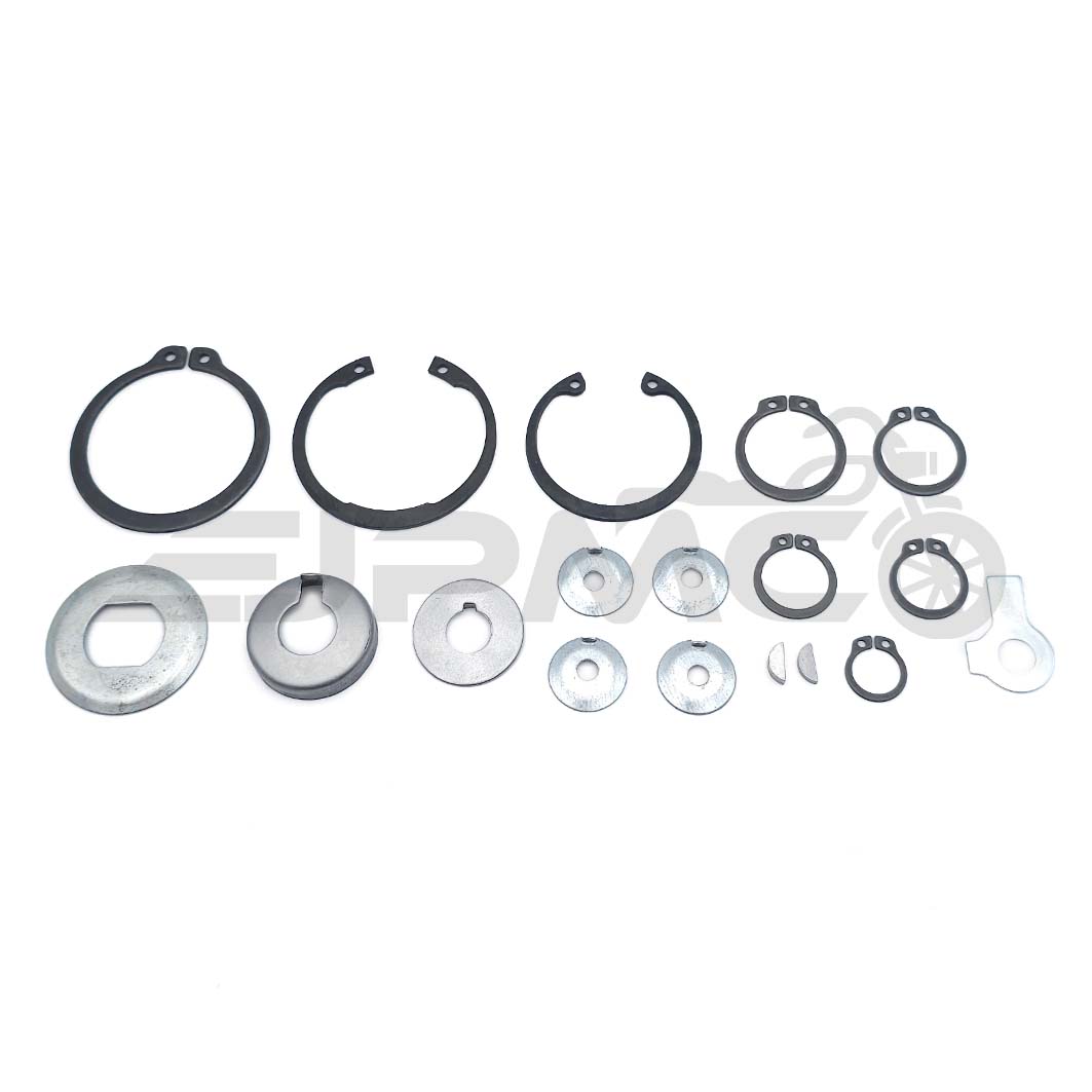 Set: Sicherungsteile für Motor M531-M743 - Simson S51, KR51/2 Schwalbe, SR50, S53, S70, SR80, S83, MS50, DUO 4/2 Set: Sicherungsteile für Motor M531-M743 - Simson S51, KR51/2 Schwalbe, SR50, S53, S70, SR80, S83, MS50, DUO 4/2