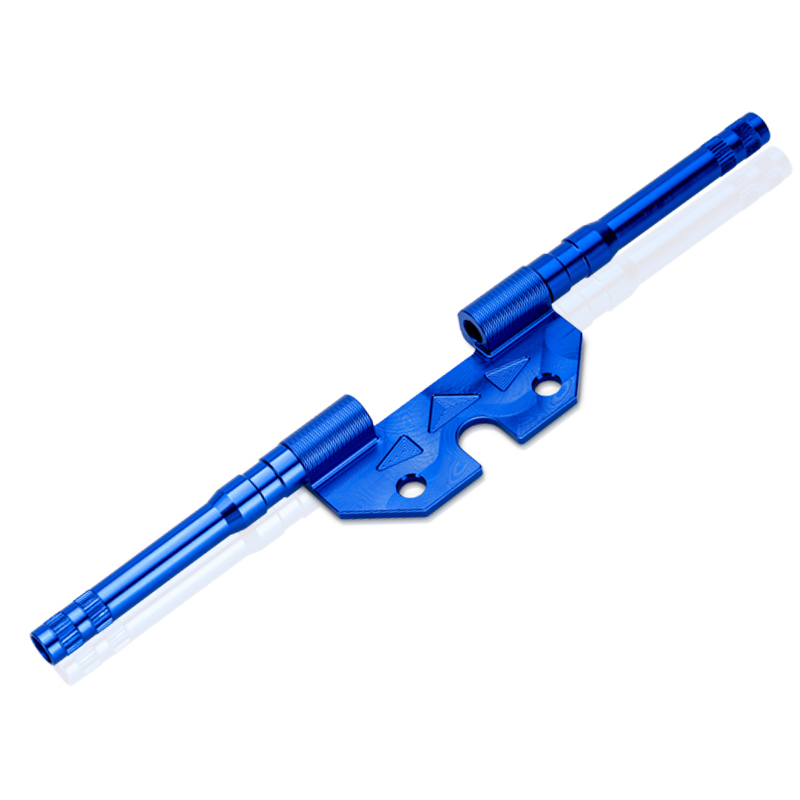 CNC Blinkerträger hinten für Simson S50 S51 S53 S70 S83 | M8 - Blau