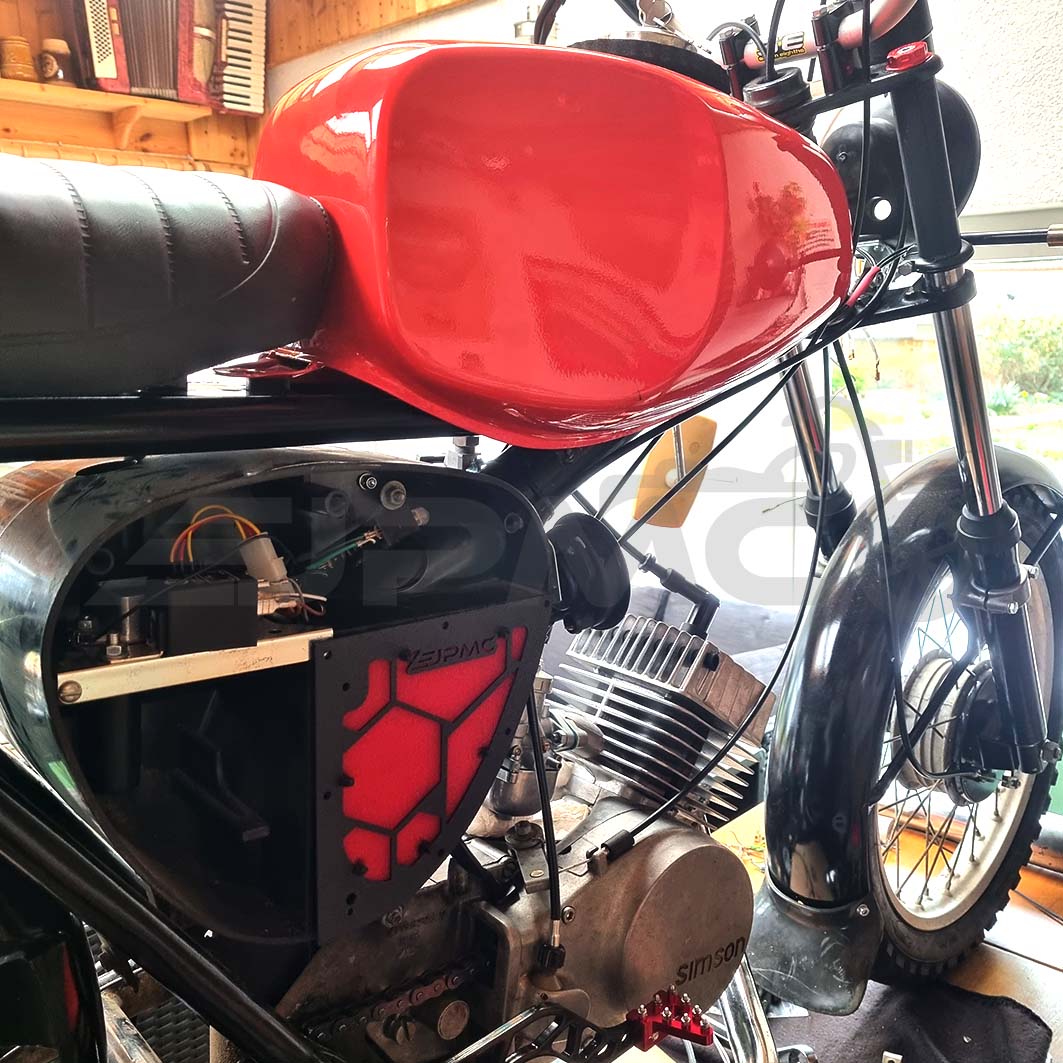 JPMC Tuning Performance Luftfilter für Simson S50, S51 JPMC Tuning Performance Luftfilter für Simson S50, S51