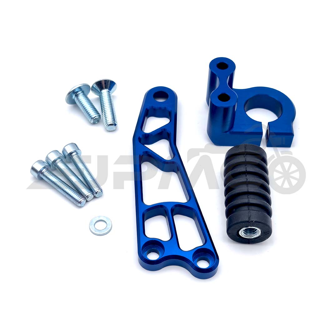 SH Tuning CNC Schalthebel Racing blau Eloxiert für M500 / s51 Motor