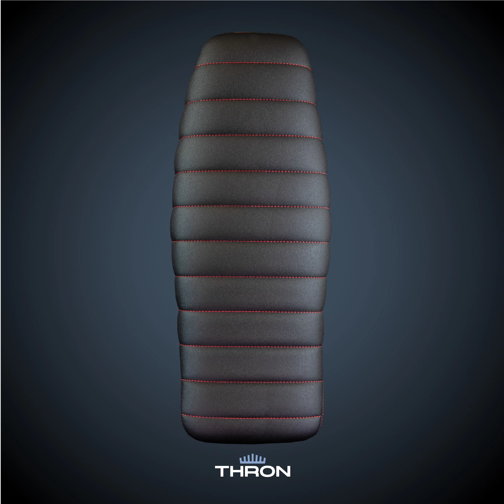 Sitzbank Alcantara Nachbildung für Simson S51/ S50 - rote Nähte