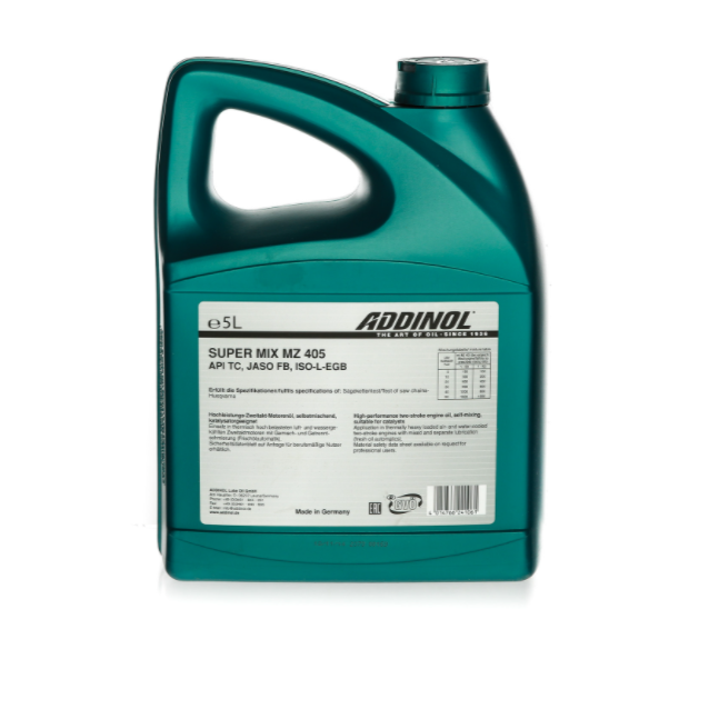 ADDINOL Zweitakt-Motorenöl MZ 405, Super Mix - 5l ADDINOL Zweitakt-Motorenöl MZ 405, Super Mix - 5l