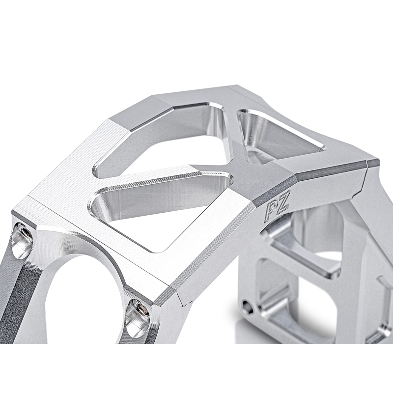 PZ-Tuning CNC Gabelversteifung Silber – mit Teilegutachten für Simson S50, S51, S70, S53, S83