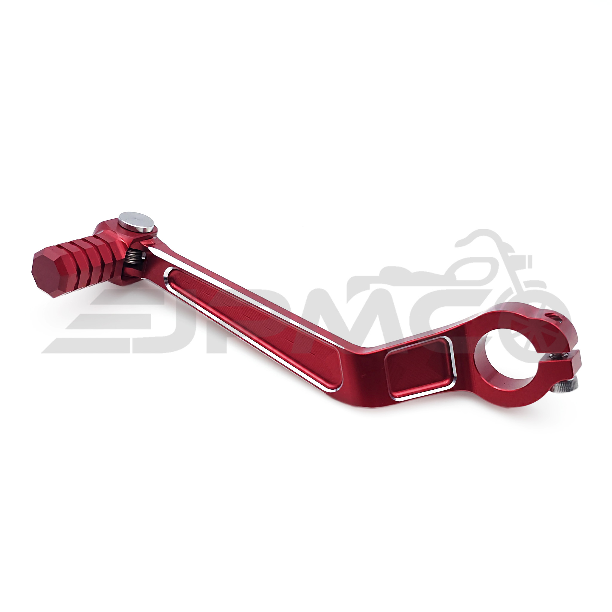 CNC Kickstarter & CNC Schalthebel Set von PZ-Tuning f. Simson – GEN2 - Rot