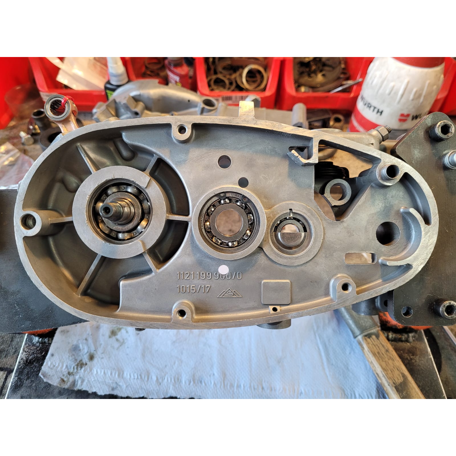 Spezial Kugellager 12x32x9mm mit Ölleitblech für M54 GS75 Spezial Kugellager 12x32x9mm mit Ölleitblech für M54 GS75