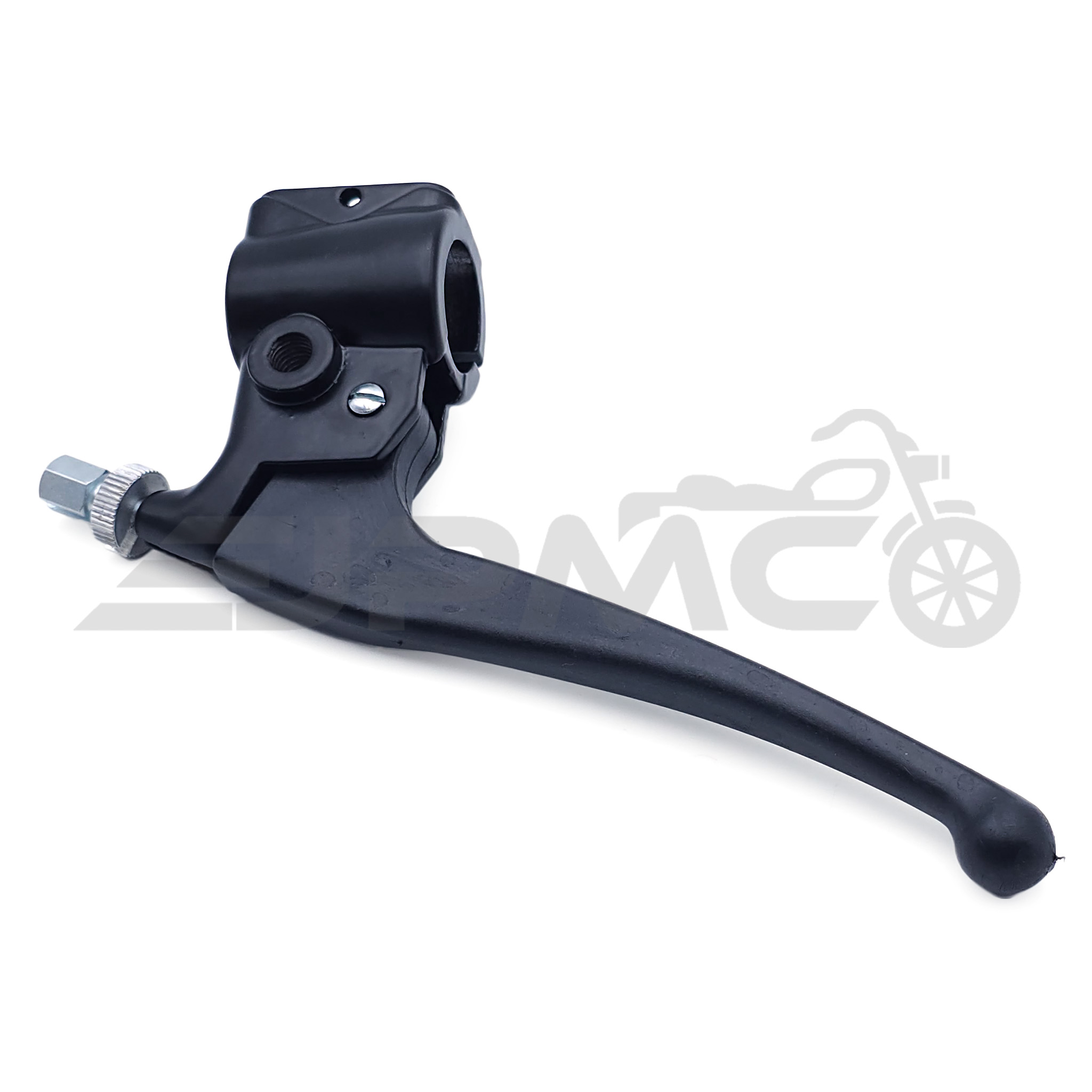 Kupplungshebel (links) gerade mit Armatur / Klemmstück für Simson S50, S51N