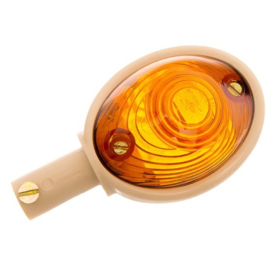 Set: 2 Blinker, alte Bauform (Ochsenauge) - Simson KR51/1 Schwalbe, SR4-2 Star, SR4-3 Sperber, SR4-4 Habicht - MZ Set: 2 Blinker, alte Bauform (Ochsenauge) - Simson KR51/1 Schwalbe, SR4-2 Star, SR4-3 Sperber, SR4-4 Habicht - MZ