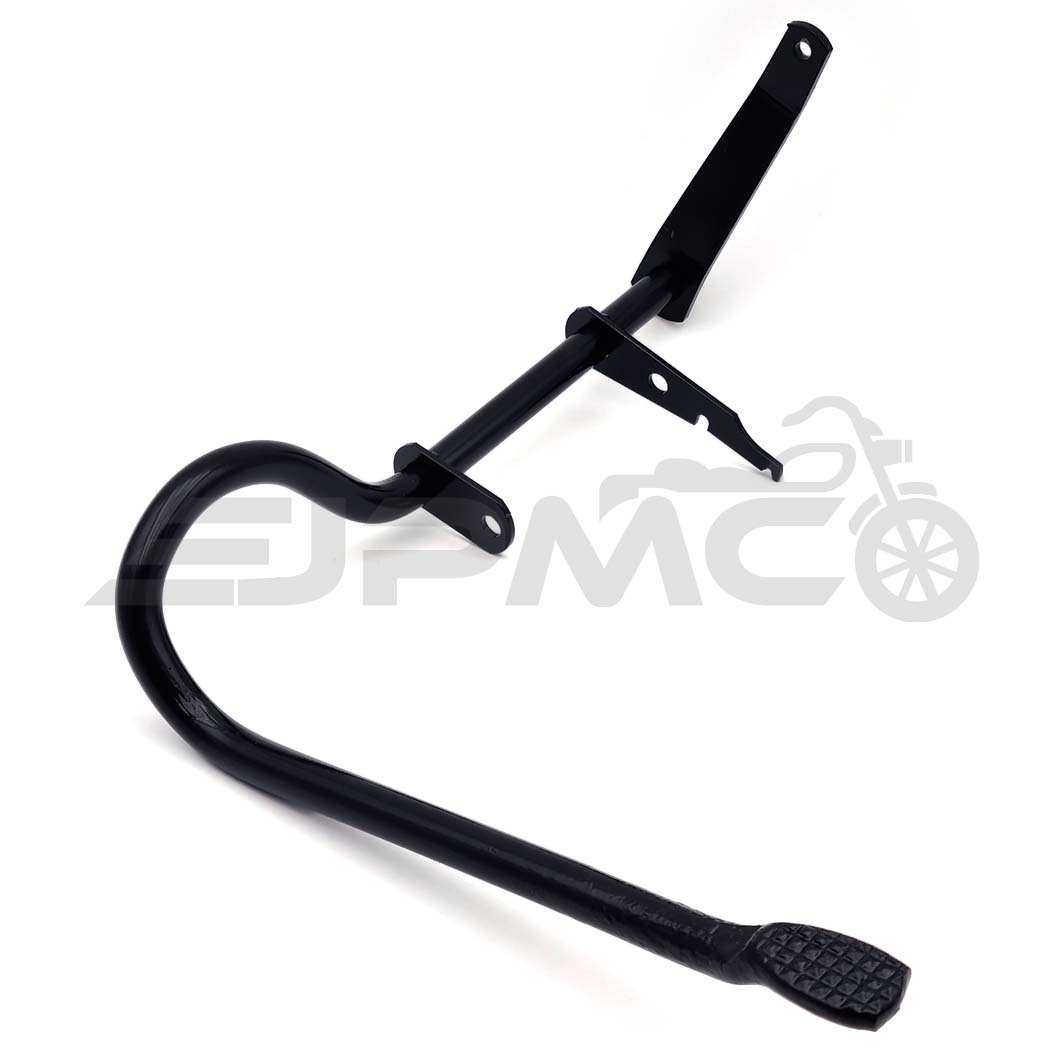 Fußbremshebel in Schwarz mit Aufnahme für den Bremslichtaster - für Simson S50, S51, S70, S53, S83 Fußbremshebel in Schwarz mit Aufnahme für den Bremslichtaster - für Simson S50, S51, S70, S53, S83