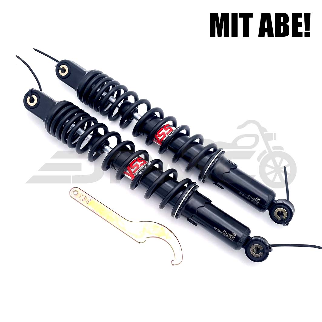Twin Pro Air YSS Stoßdämpfer Simson S50 S51 S53 Enduro 360mm – mit ABE Twin Pro Air YSS Stoßdämpfer Simson S50 S51 S53 Enduro 360mm – mit ABE