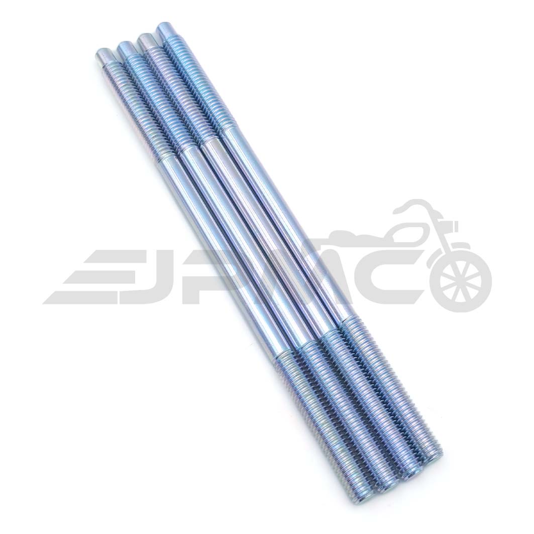 Set: 4x Zuganker M6 x 126mm, M531, M541, M741 - Simson S51, S53, S70, S83, SR50, SR80, KR51/2 Schwalbe Set: 4x Zuganker M6 x 126mm, M531, M541, M741 - Simson S51, S53, S70, S83, SR50, SR80, KR51/2 Schwalbe