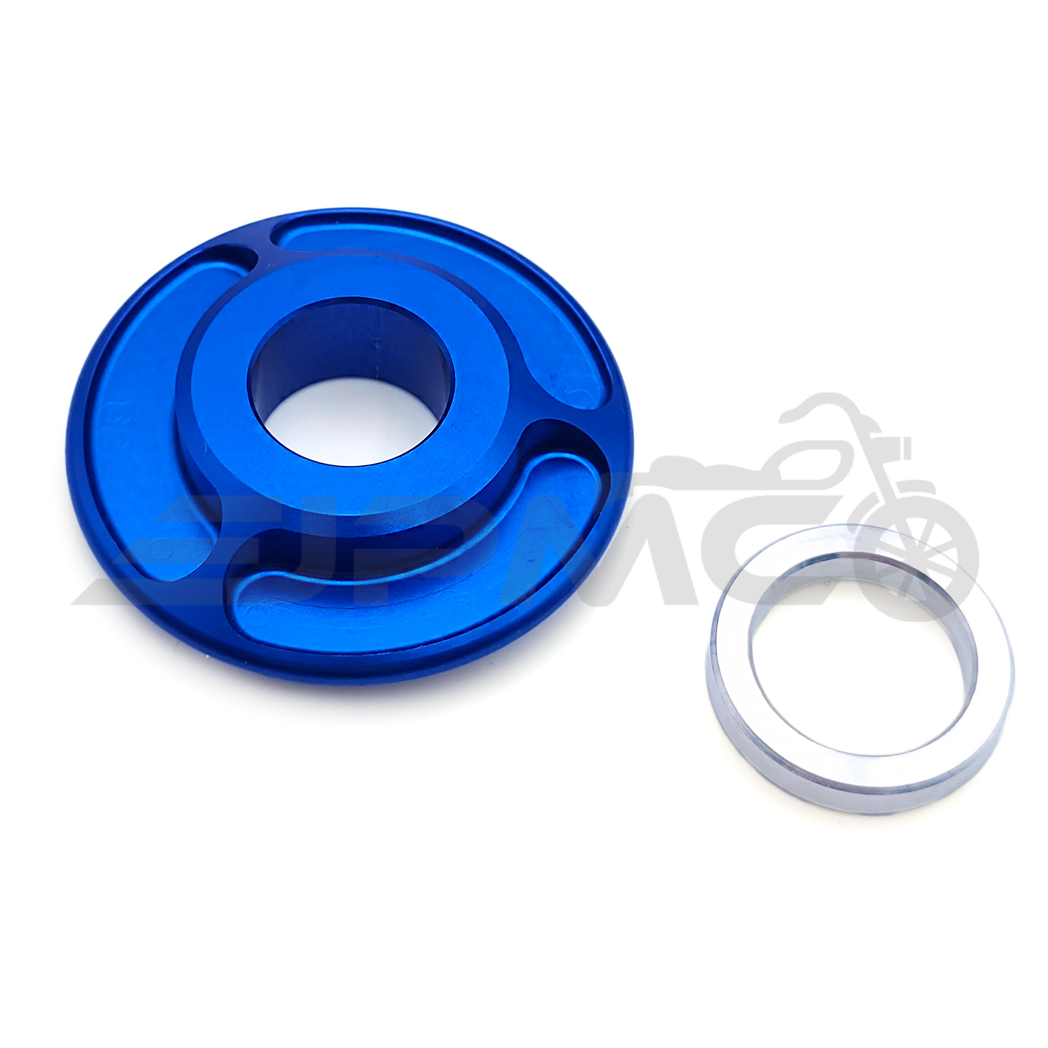 Distanzstück für CNC Hinterradmitnehmer - blau