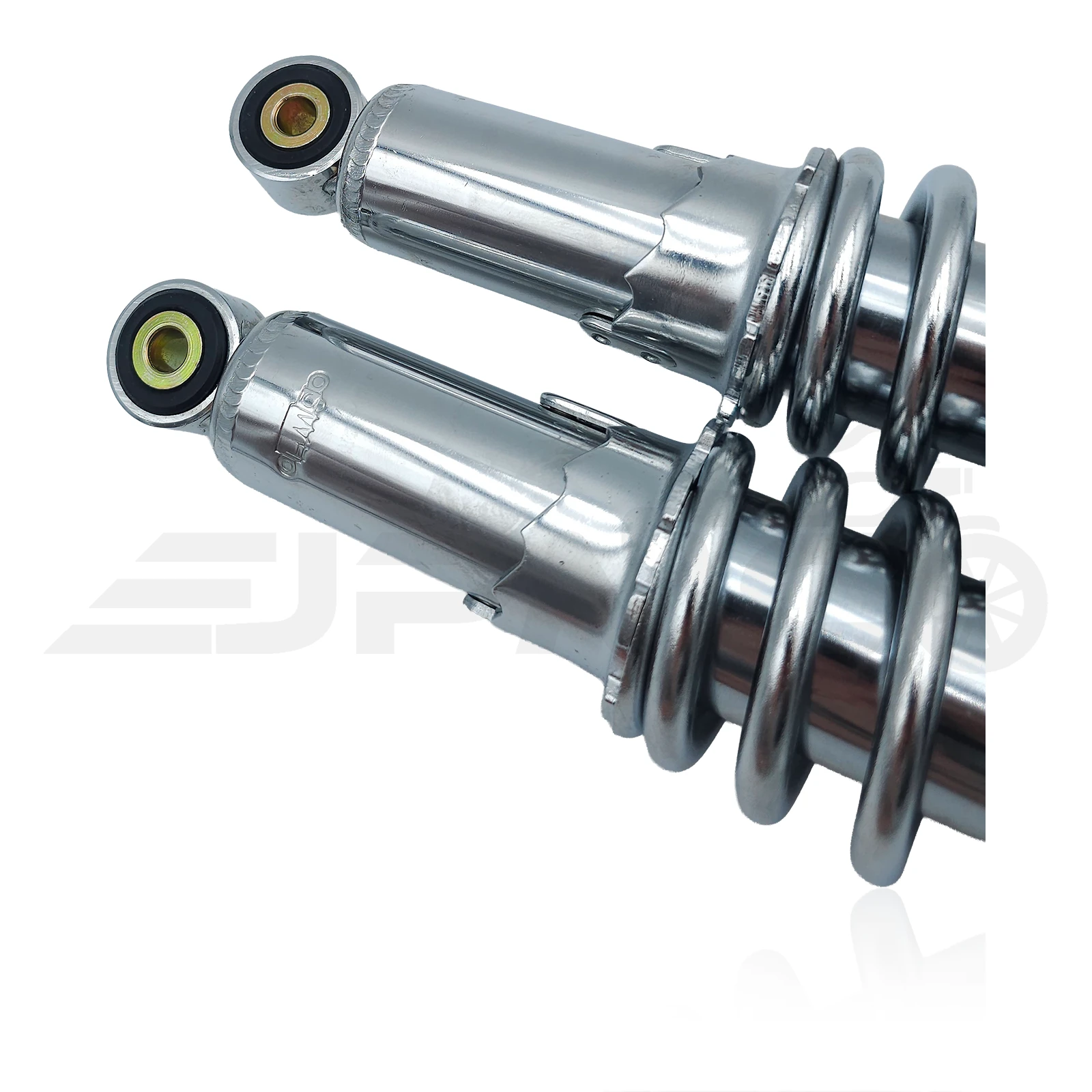 SWH Sport Federbein-Set für Simson – 365 mm, Schwarz/Chrom