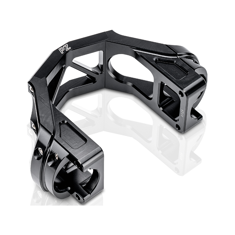 PZ-Tuning CNC Gabelversteifung Schwarz – mit Teilegutachten für Simson S50, S51, S70, S53, S83