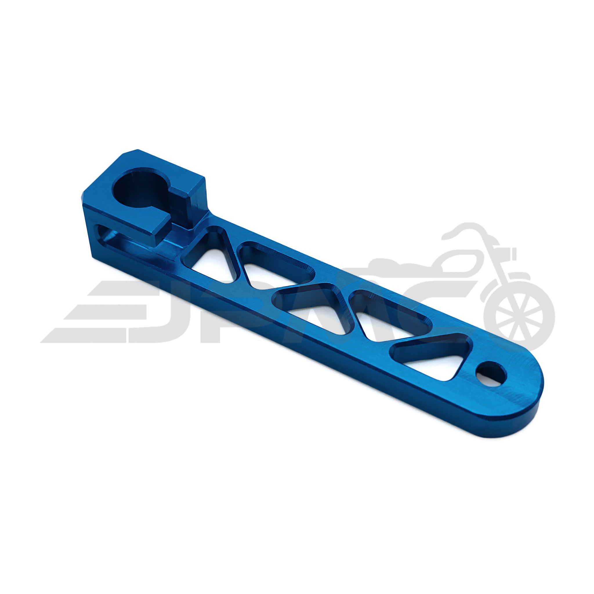 Hebel f. CNC innerer Kupplungshebel verstärkt Alu Racing lang f. Simson - blau