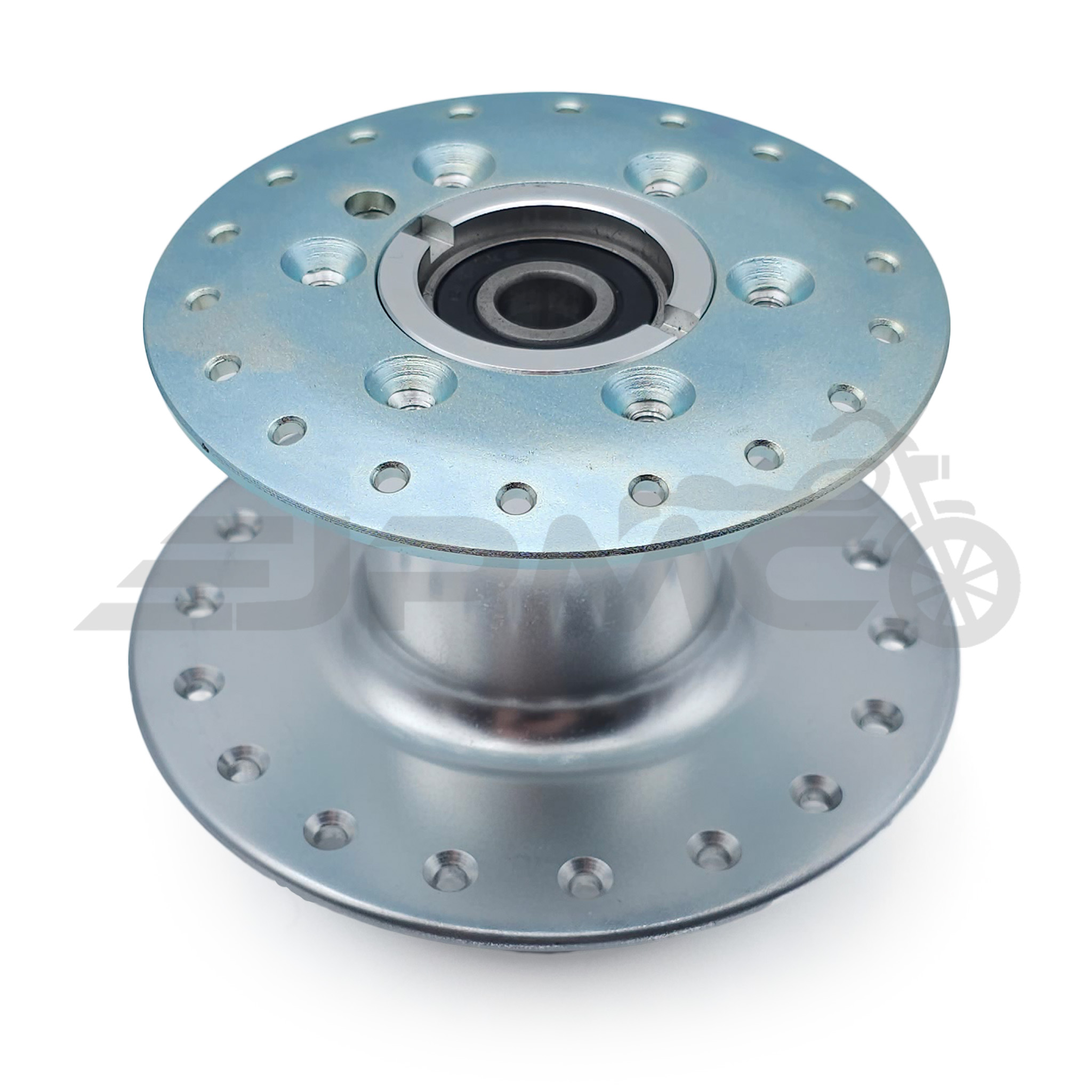 Vorderradnabe f. Scheibenbremse , ALU natur eloxiert , inkl. Lager und Schrauben - S51, S70, KR51 Vorderradnabe f. Scheibenbremse , ALU natur eloxiert , inkl. Lager und Schrauben - S51, S70, KR51