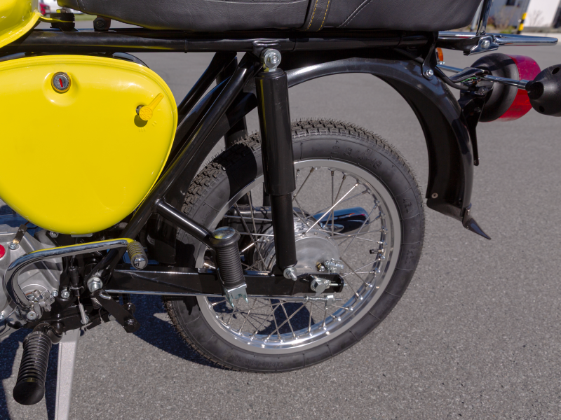 AKF Kastenschwinge mit Teiletypgenehmigung Schwarz RAL 9005 für Simson S50, S51, S53, S70 & S83