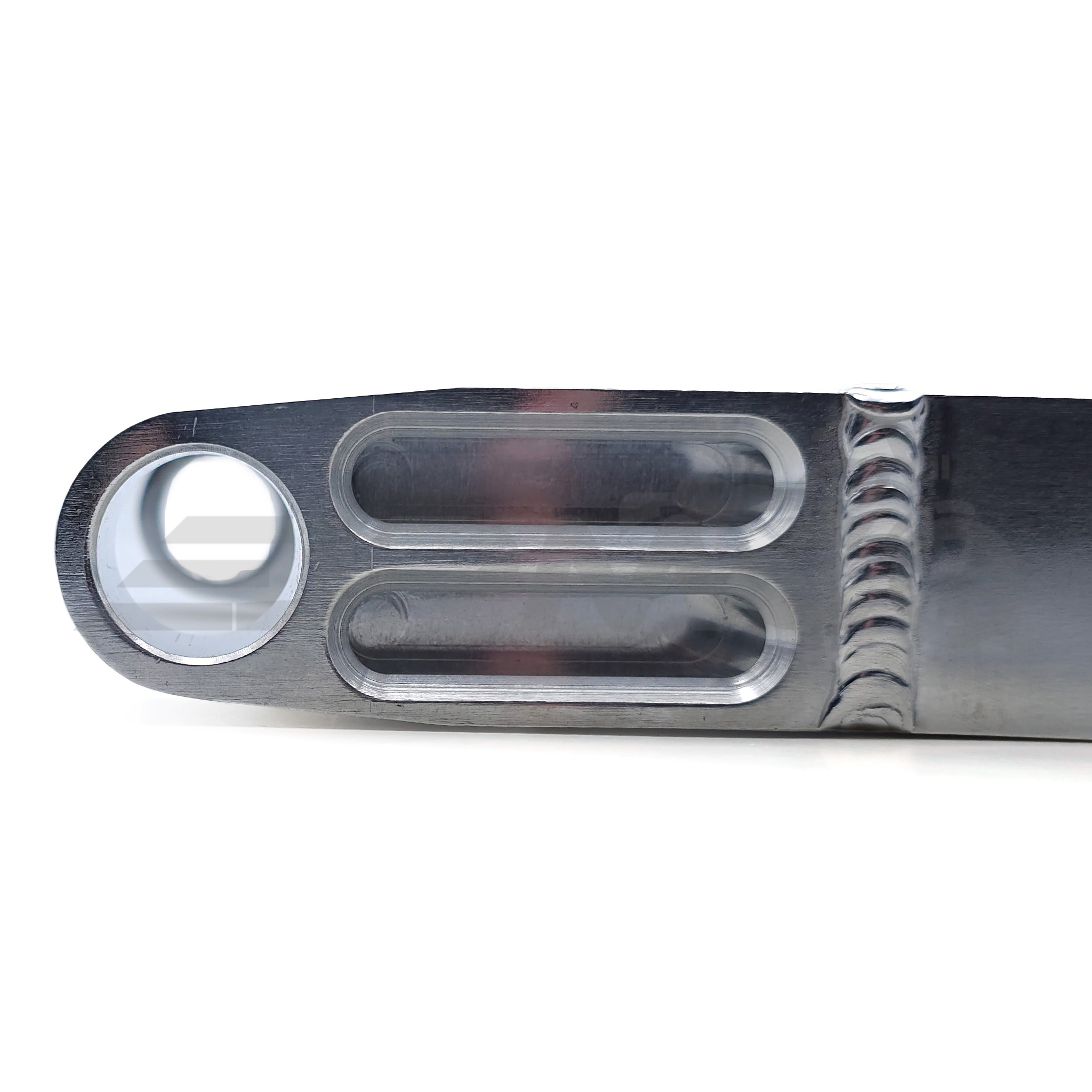 Verstärkte CNC Kastenschwinge aus Aluminium f. Simson S50, S51 Verstärkte CNC Kastenschwinge aus Aluminium f. Simson S50, S51