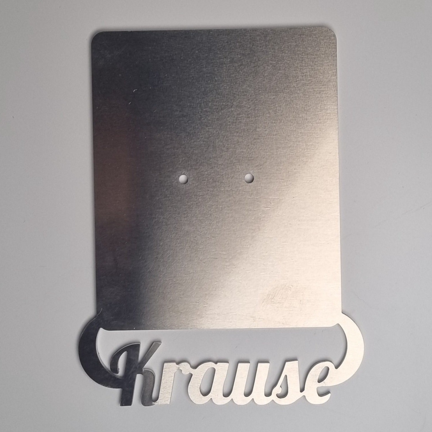 Simson Kennzeichenhalterplatte - "Krause" Simson Kennzeichenhalterplatte - "Krause"