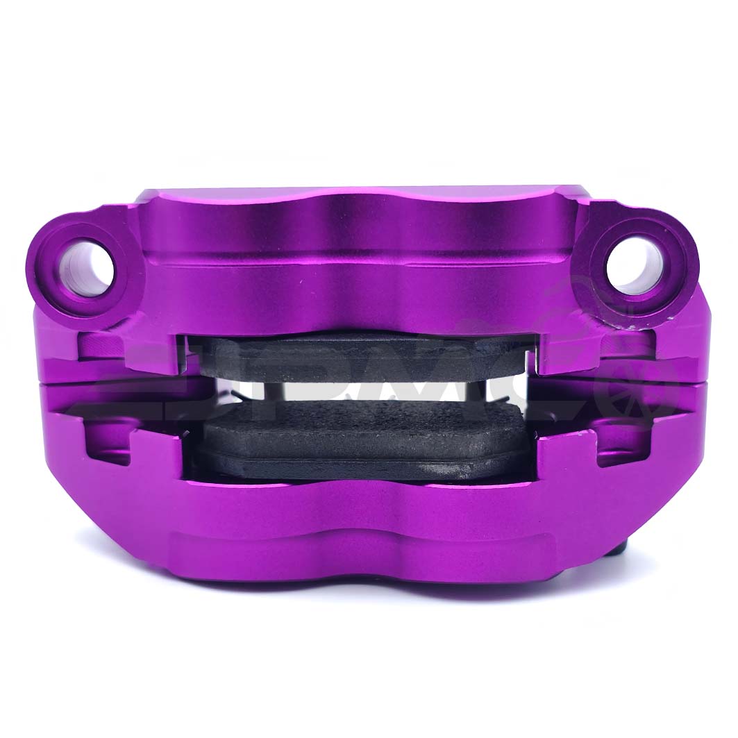 4 Kolben CNC Bremssattel Lila inkl. Teilegutachten für Simson S50, S51 4 Kolben CNC Bremssattel Lila inkl. Teilegutachten für Simson S50, S51