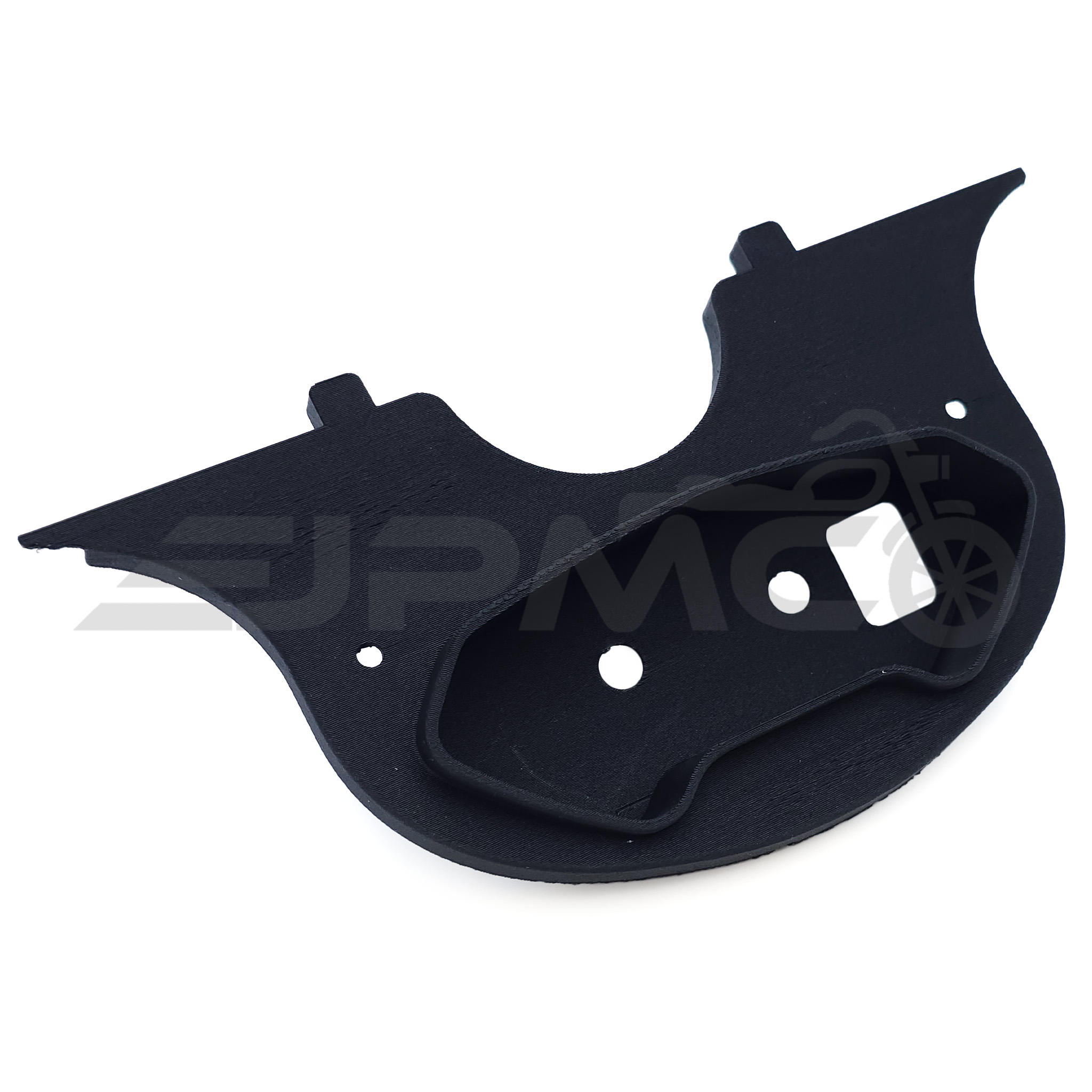 Abdeckung mit Koso DB01RN Tachohalter – Ersatz für originales Armaturenblech Simson KR51 (3D-Druck)