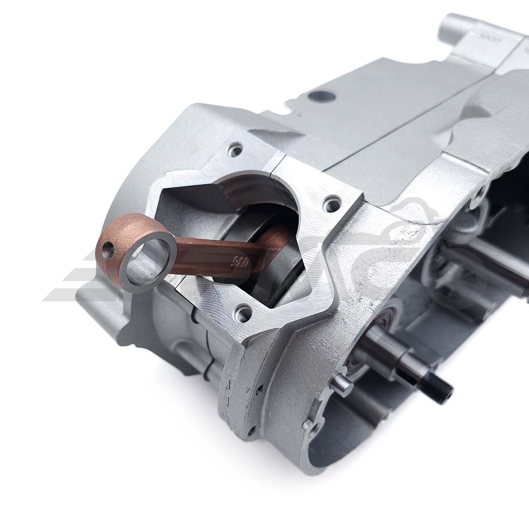 Rumpfmotor M500- mit Sportgetriebe 5-Gang kurz (23:32), Laufbuchse ø 46mm, Silbermetallic - Simson S51, KR51/2 Schwalbe, SR50 Rumpfmotor M500- mit Sportgetriebe 5-Gang kurz (23:32), Laufbuchse ø 46mm, Silbermetallic - Simson S51, KR51/2 Schwalbe, SR50