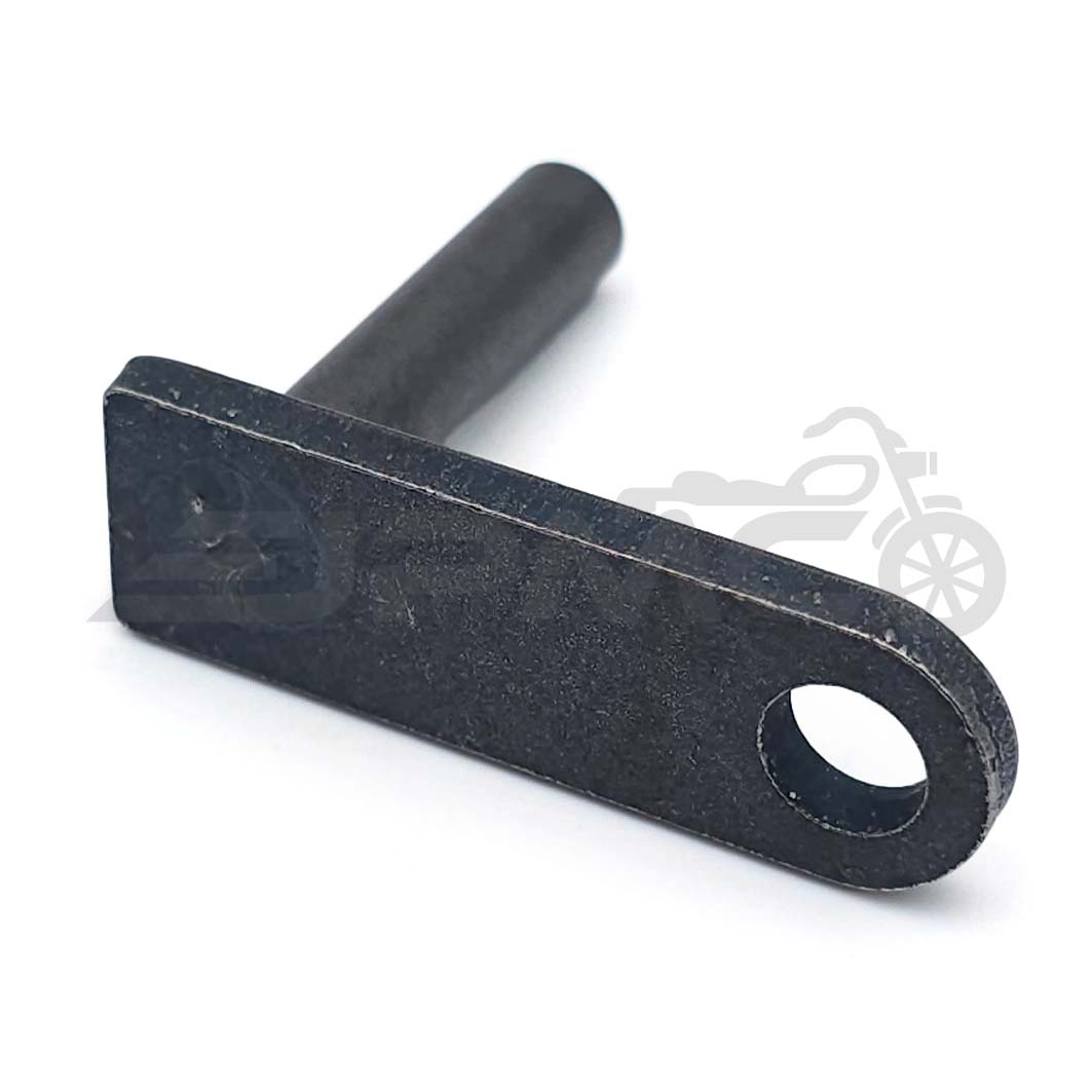 thumbnail image 2 of Rear Brake Lever For Simson S50 S51 S70 SR50 – Steel, Silver, Cam Brake Compatible 2 of 6