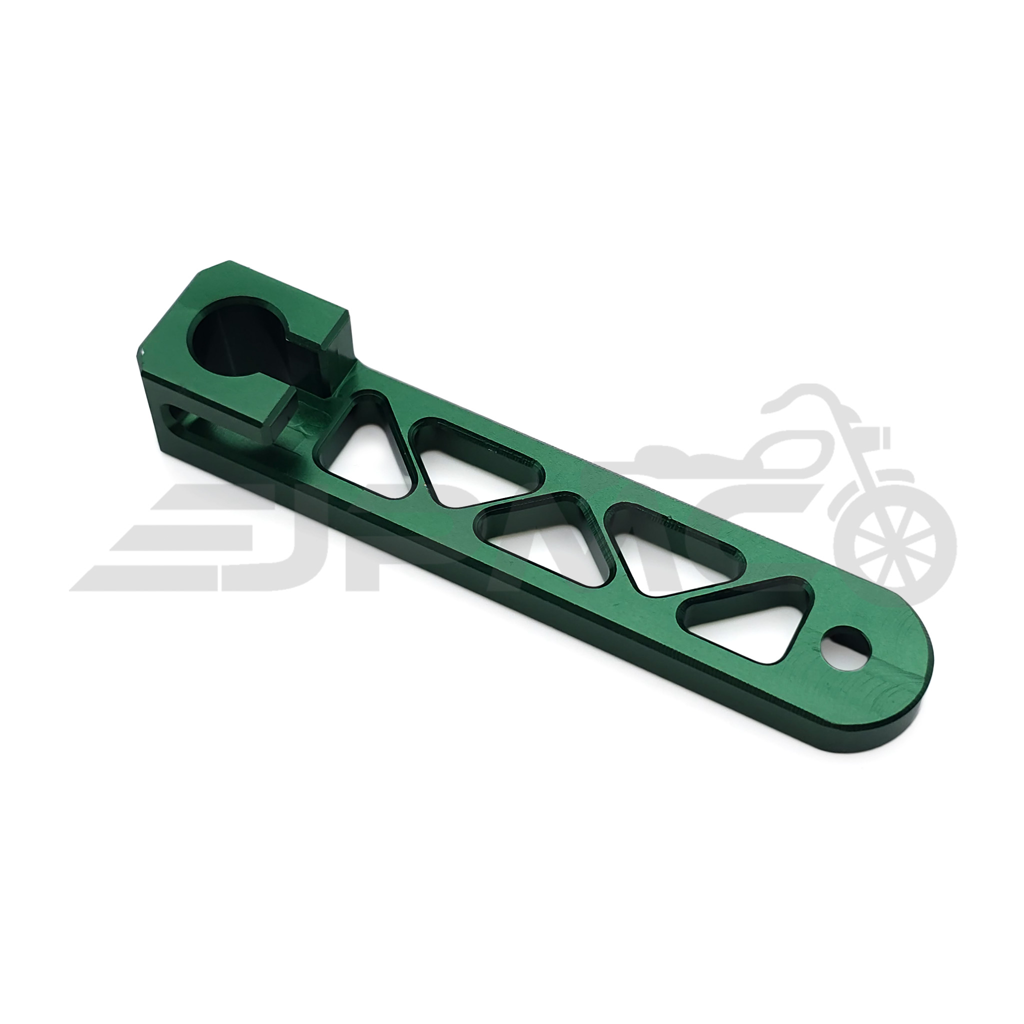 Hebel f. CNC innerer Kupplungshebel verstärkt Alu Racing lang f. Simson - grün