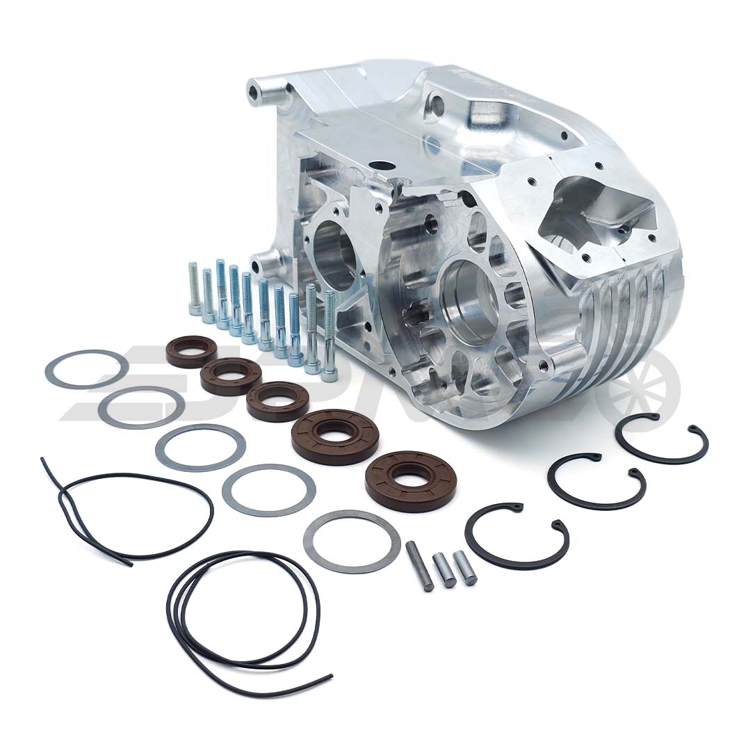 PZ Billet CNC-Gehäuse Simson Motorgehäuse Gen2 inkl. Montagekit PZ Billet CNC-Gehäuse Simson Motorgehäuse Gen2 inkl. Montagekit