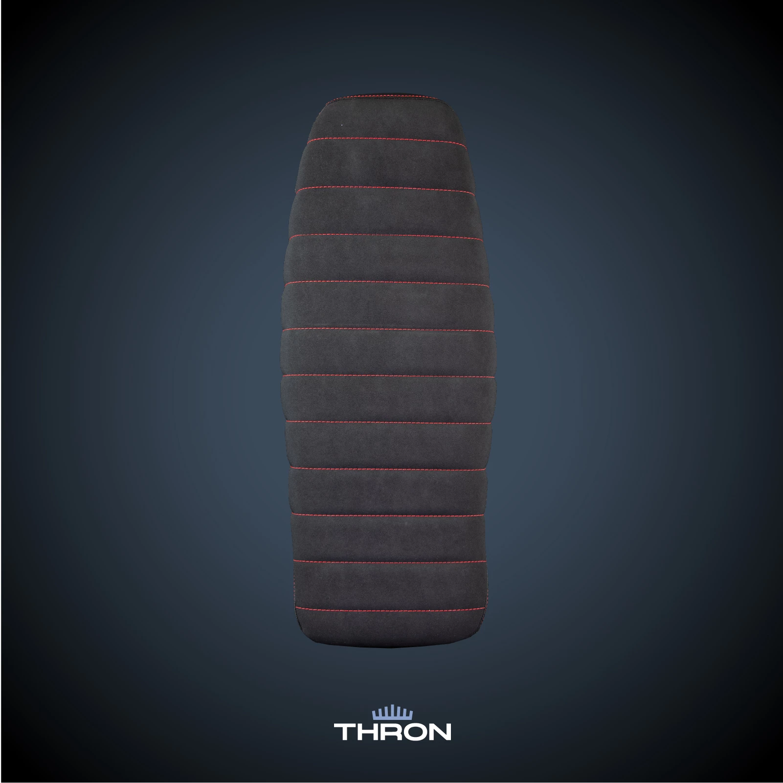 Sitzbank Alcantara Nachbildung für Simson S51/ S50 - rote Nähte