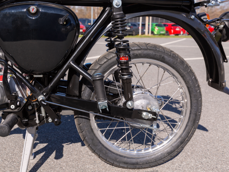 AKF Kastenschwinge mit Teiletypgenehmigung Schwarz RAL 9005 für Simson S50, S51, S53, S70 & S83