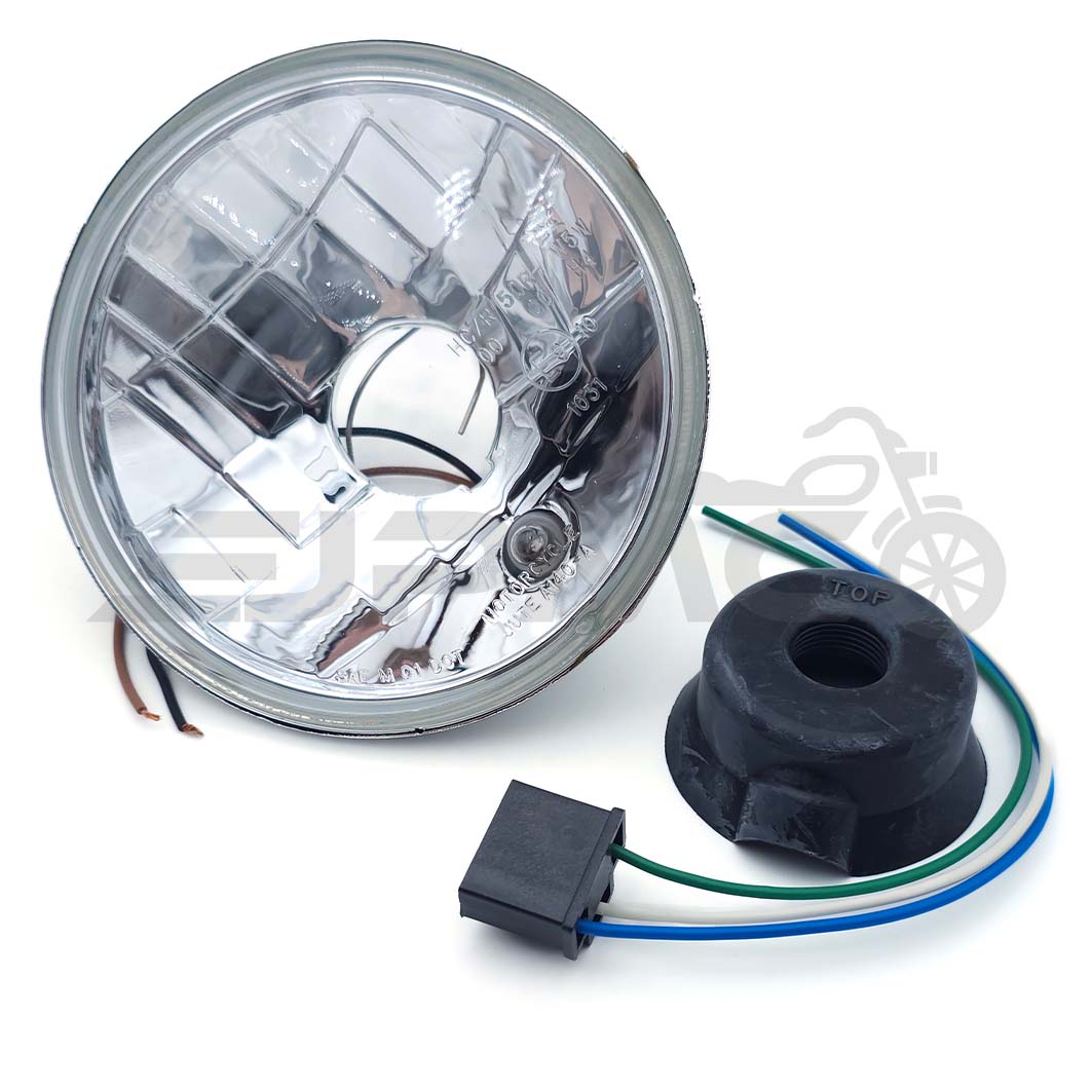 H4 Scheinwerfereinsatz Klarglas (universal) S50, S51, KR51, SR4- H4 Scheinwerfereinsatz Klarglas (universal) S50, S51, KR51, SR4-