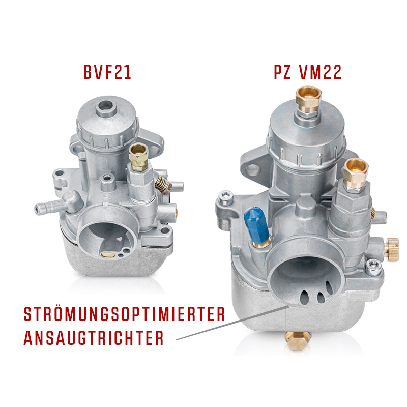 PZ-Tuning VM22 Tuningvergaser 2025 für Simson PZ-Tuning VM22 Tuningvergaser 2025 für Simson