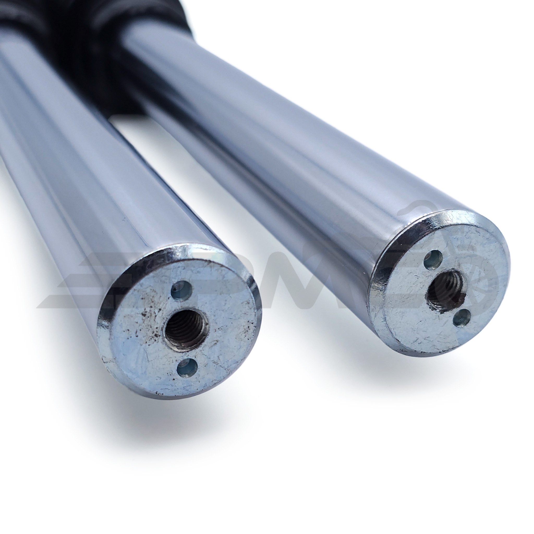 Set: Telegabel für Trommelbremse, Silber - Simson S50, S51, S53, S70, S83 Set: Telegabel für Trommelbremse, Silber - Simson S50, S51, S53, S70, S83