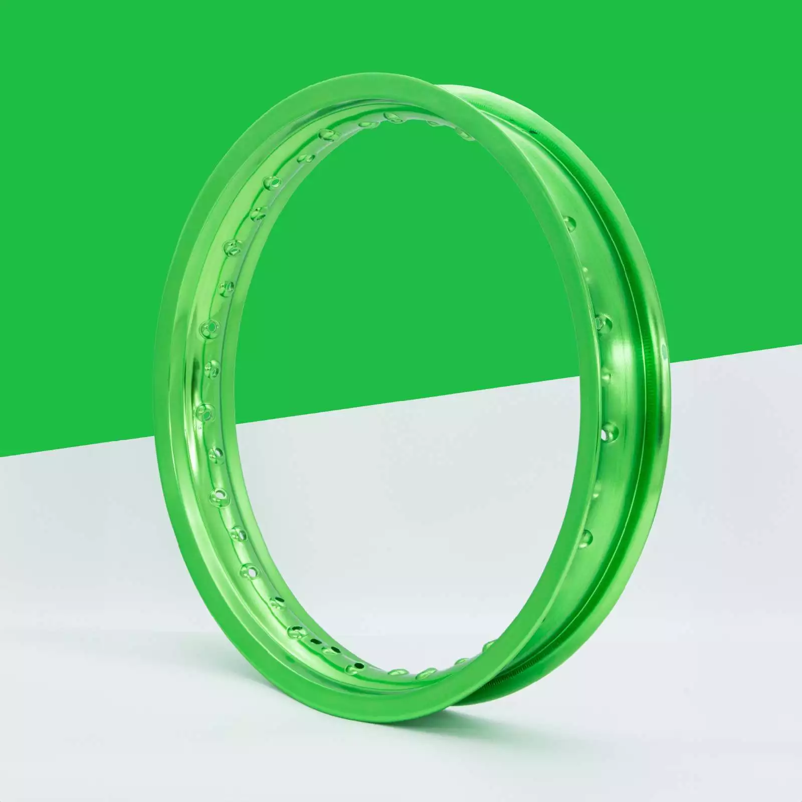 Felge / Felgenring Grün 2,5 x 16 Aluminium eloxiert – passend für Simson Felge / Felgenring Grün 2,5 x 16 Aluminium eloxiert – passend für Simson
