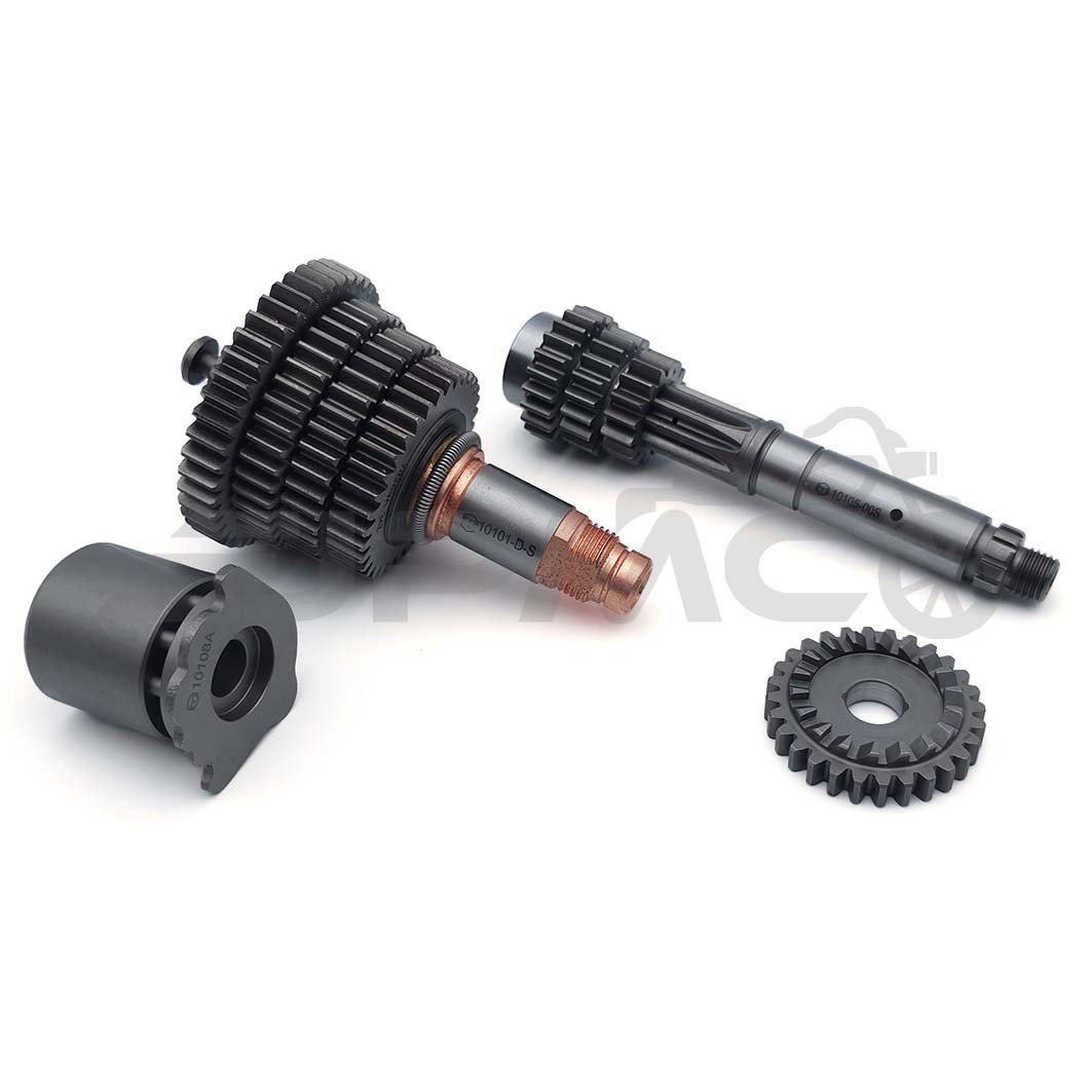 4-Gang Getriebe komplett - für Motorenserie M500-M700 Simson S51, KR51/2