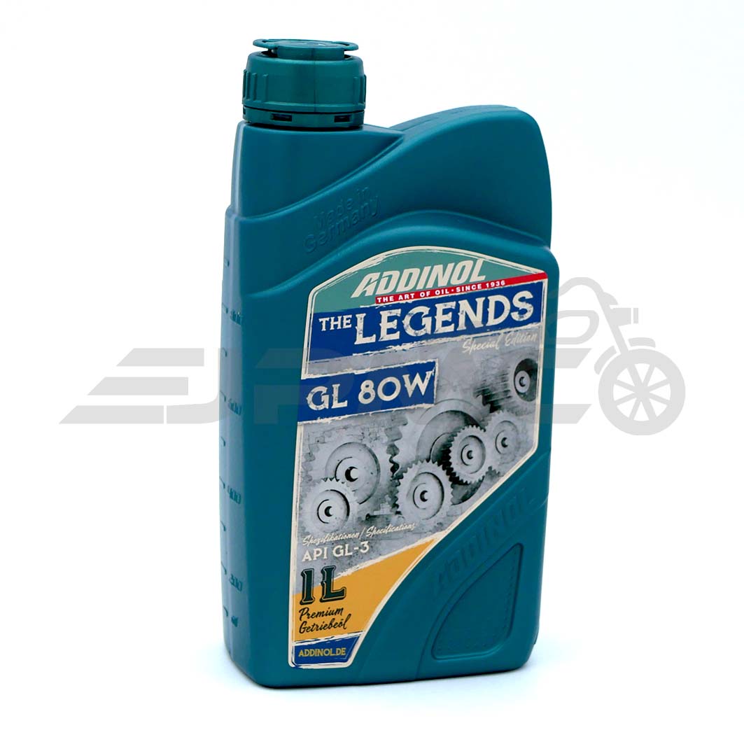 Öl - Getriebeöl - SAE 80W - API GL-3 - GL 80 W - 1 Liter Flasche - ADDINOL* (Special Edition) Öl - Getriebeöl - SAE 80W - API GL-3 - GL 80 W - 1 Liter Flasche - ADDINOL* (Special Edition)