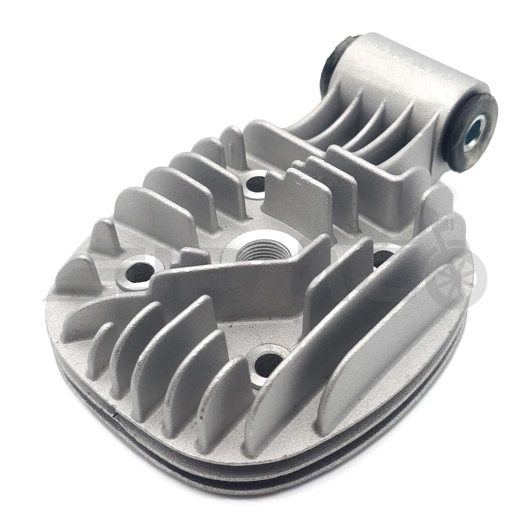 Tuningzylinderkopf mit Gummilagerung - 63cm³, Ø 45 mm - KR51/1, SR4-2, Duo 4/1 Tuningzylinderkopf mit Gummilagerung - 63cm³, Ø 45 mm - KR51/1, SR4-2, Duo 4/1