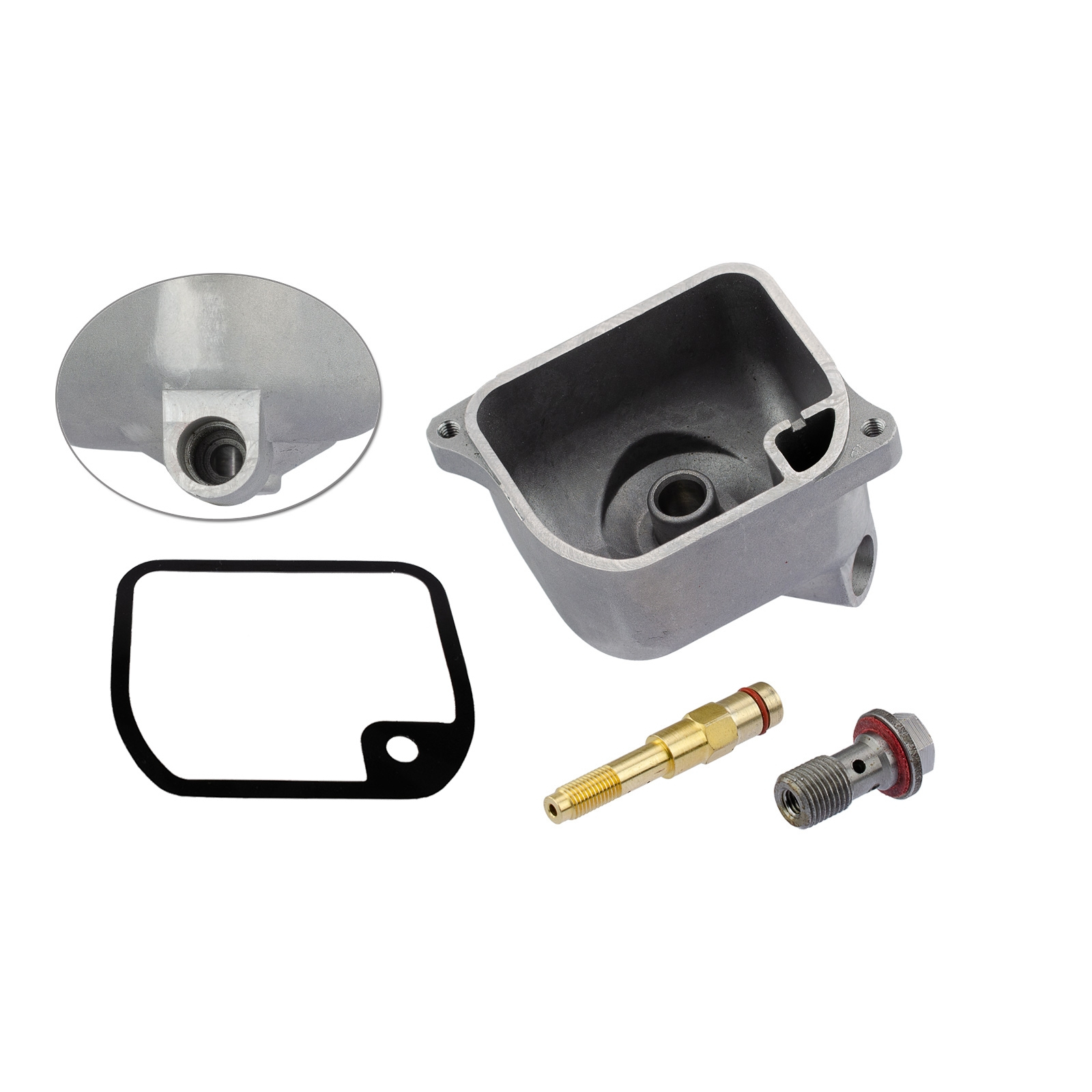 Vergaserwanne mit Schnellwechselfunktion für 16N & 19N & 21N Vergaserwanne mit Schnellwechselfunktion für 16N & 19N & 21N