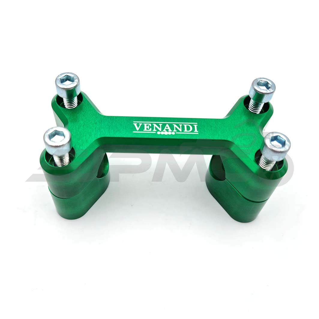 Lenkeraufnahme CNC | Lenkerklemme Grün Dogbone Lenkeraufnahme CNC | Lenkerklemme Grün Dogbone