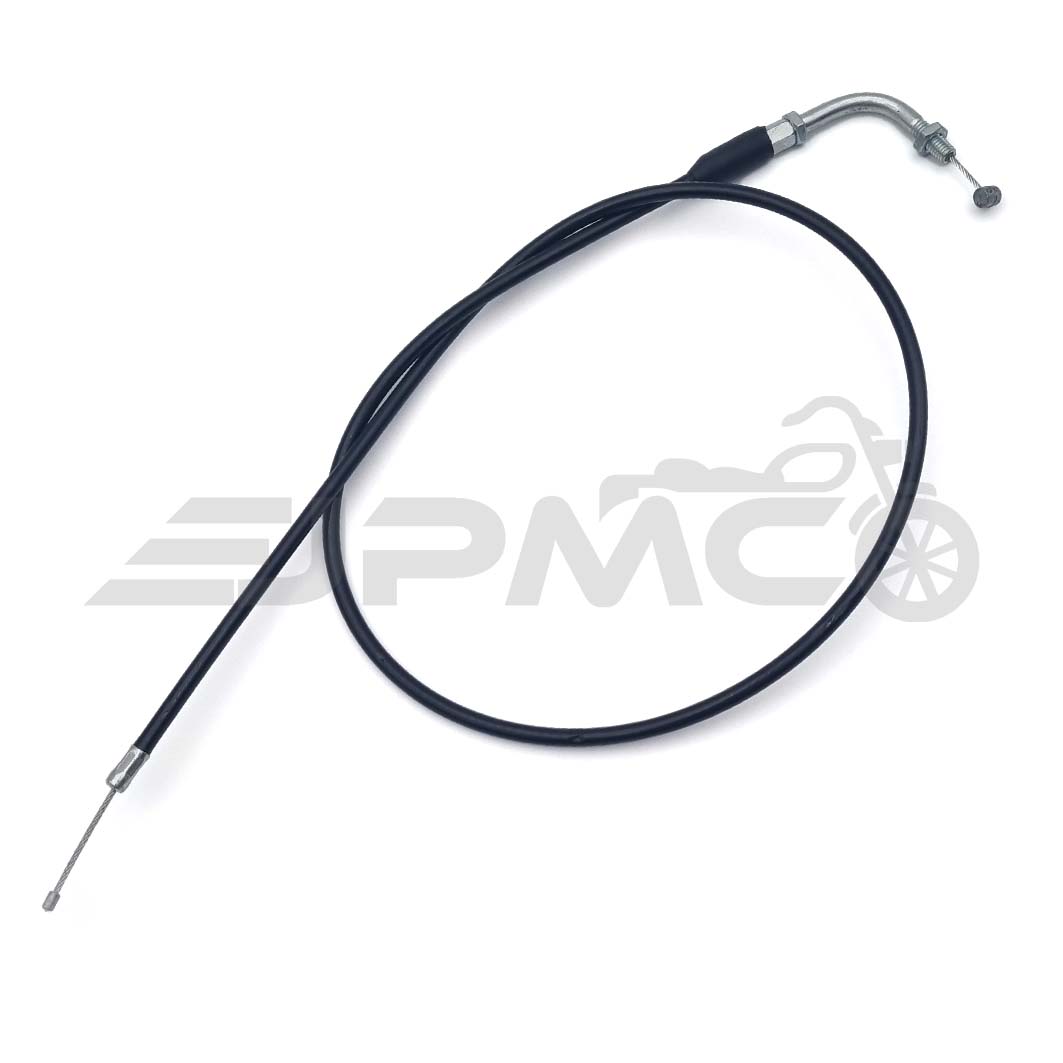 Gaszug schwarz mit Umlenkrolle für Gasgriff Umbau KR51 SR4 Gaszug schwarz mit Umlenkrolle für Gasgriff Umbau KR51 SR4