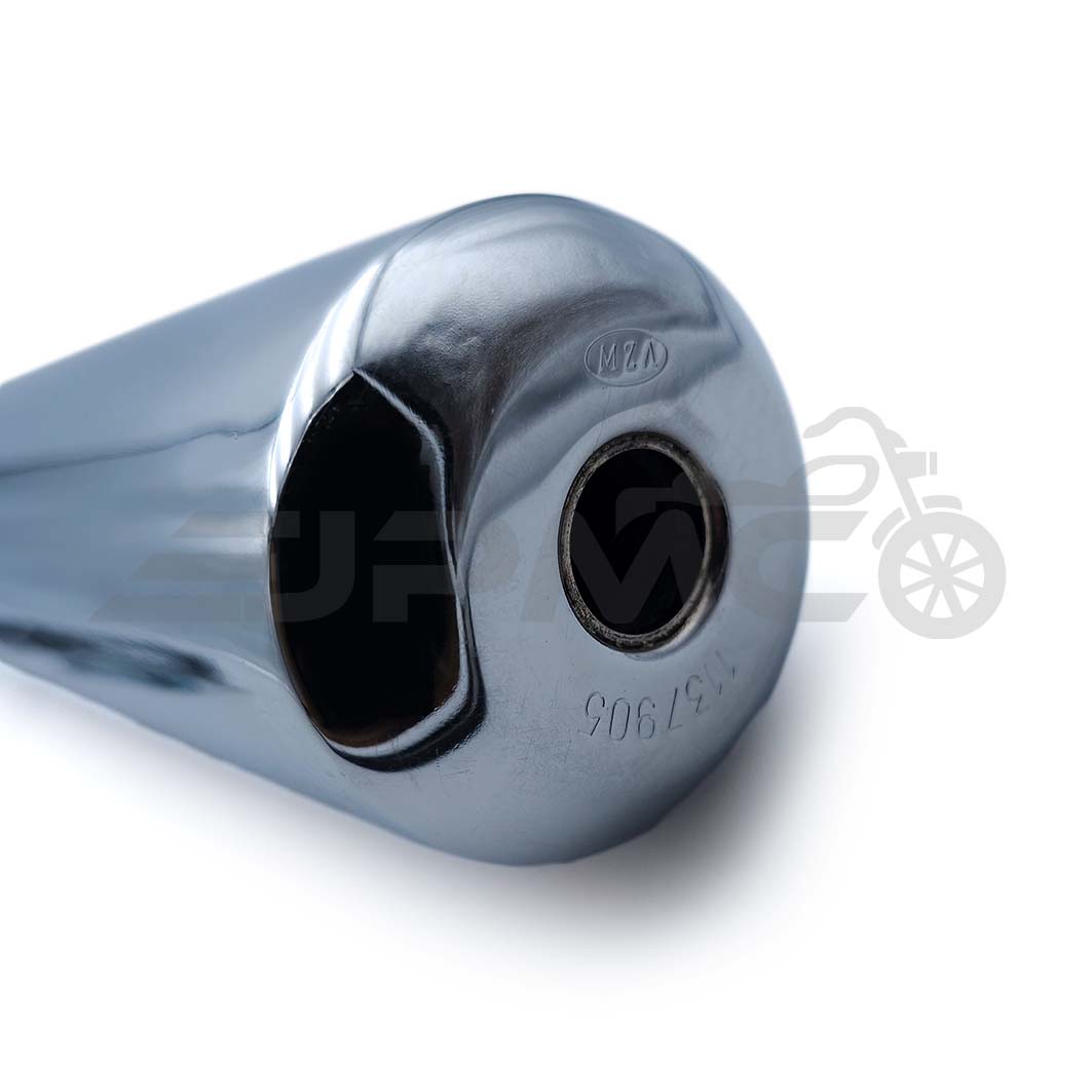 Auspuff - Standard, Chrom, 1.Qualität - Simson S50, S51, S70, KR51/2 Schwalbe, SR50, u.a. Auspuff - Standard, Chrom, 1.Qualität - Simson S50, S51, S70, KR51/2 Schwalbe, SR50, u.a.