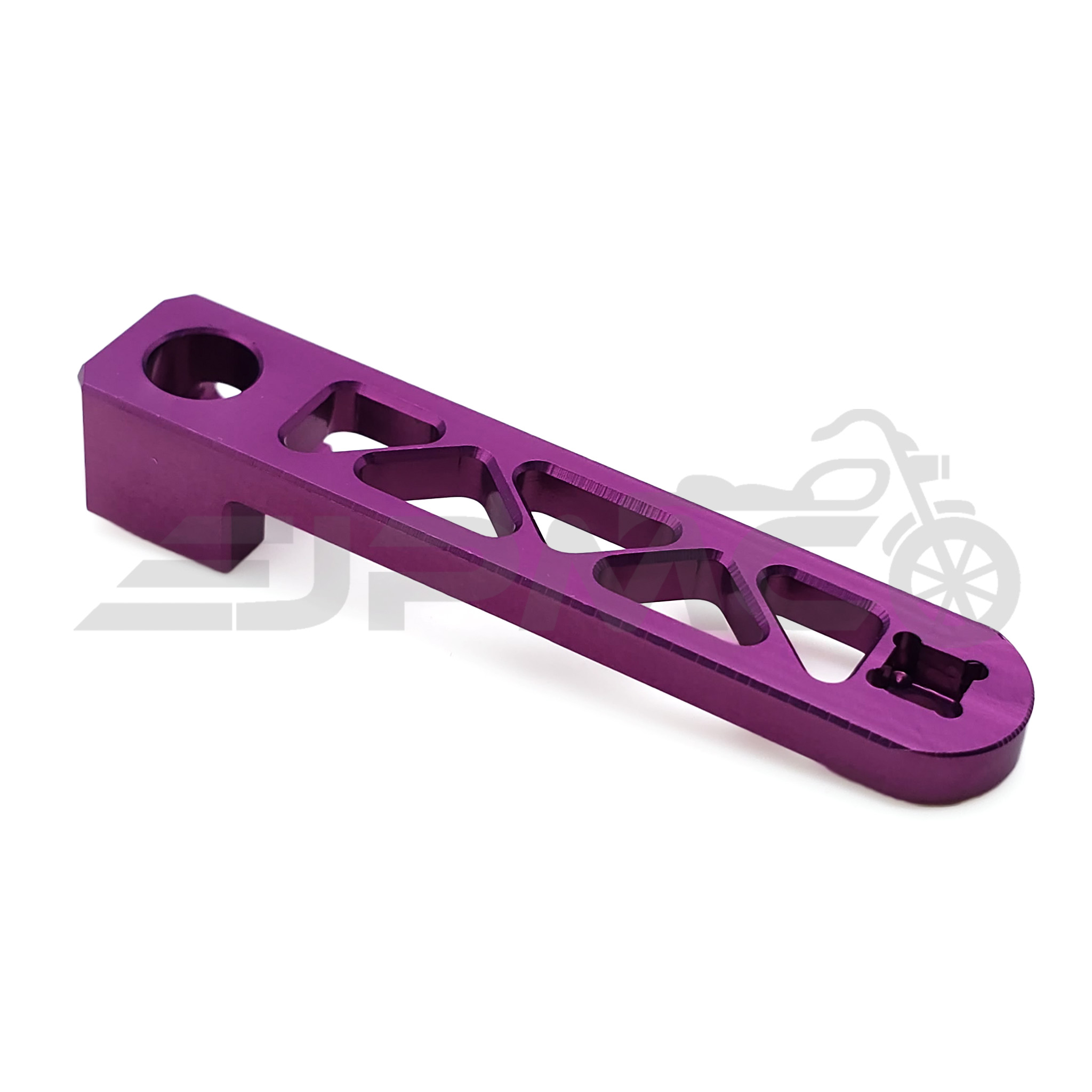 Hebel f. CNC innerer Kupplungshebel verstärkt Alu Racing lang f. Simson - lila