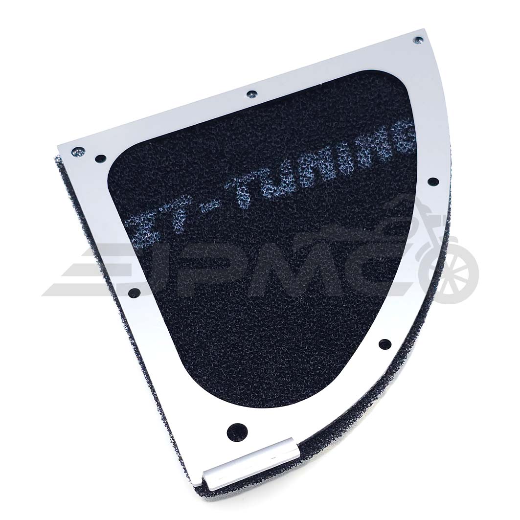 ZT Tuningluftfilter für Simson Herzkasten S51 / S70 Set Luftfilter + Halteblech gebogen ZT Tuningluftfilter für Simson Herzkasten S51 / S70 Set Luftfilter + Halteblech gebogen